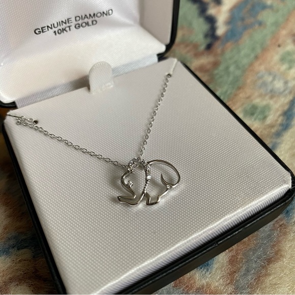 Diamond Elephant Necklace - Picture 5 of 6